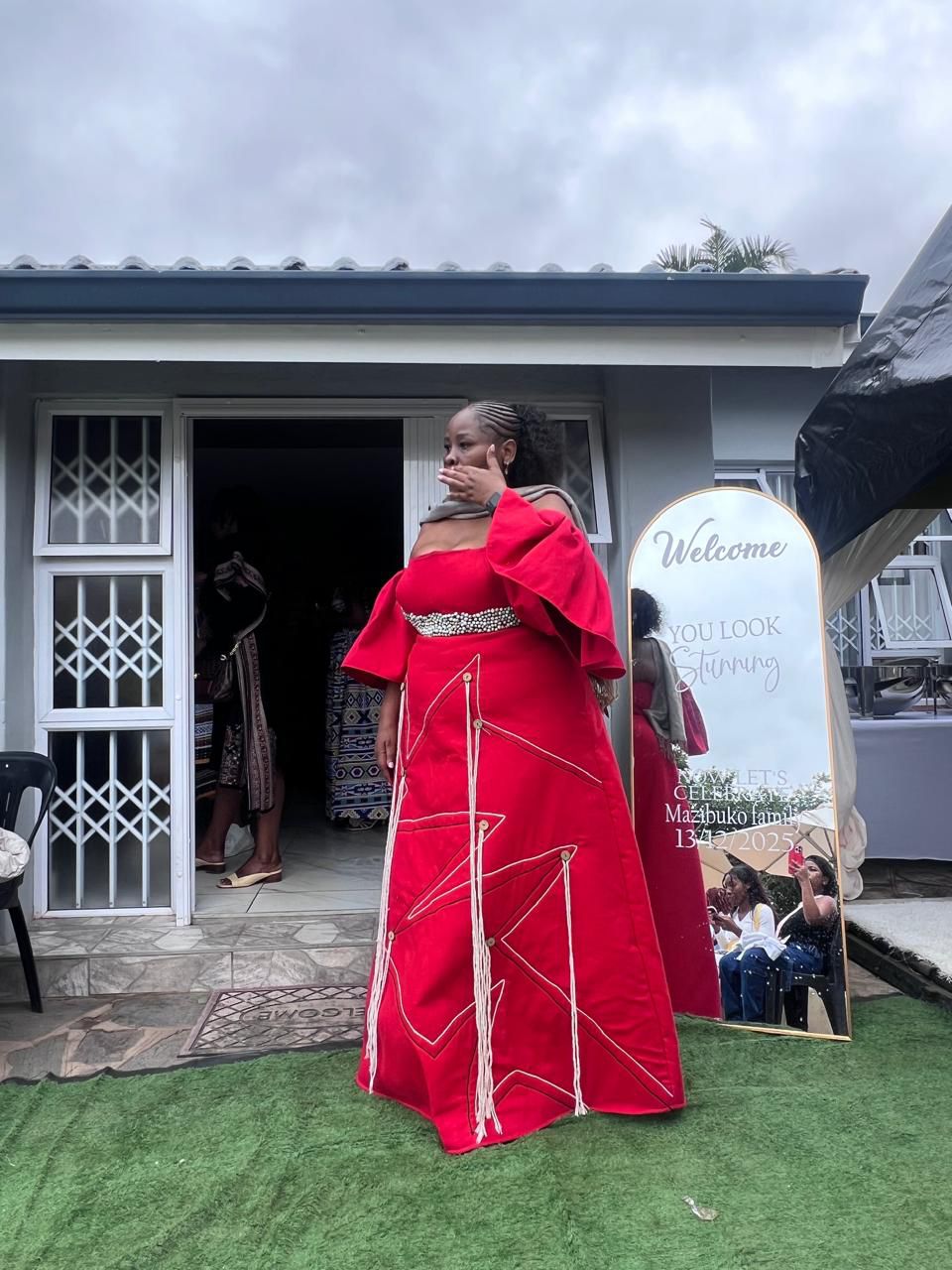 Umbhaco Beaded Dress